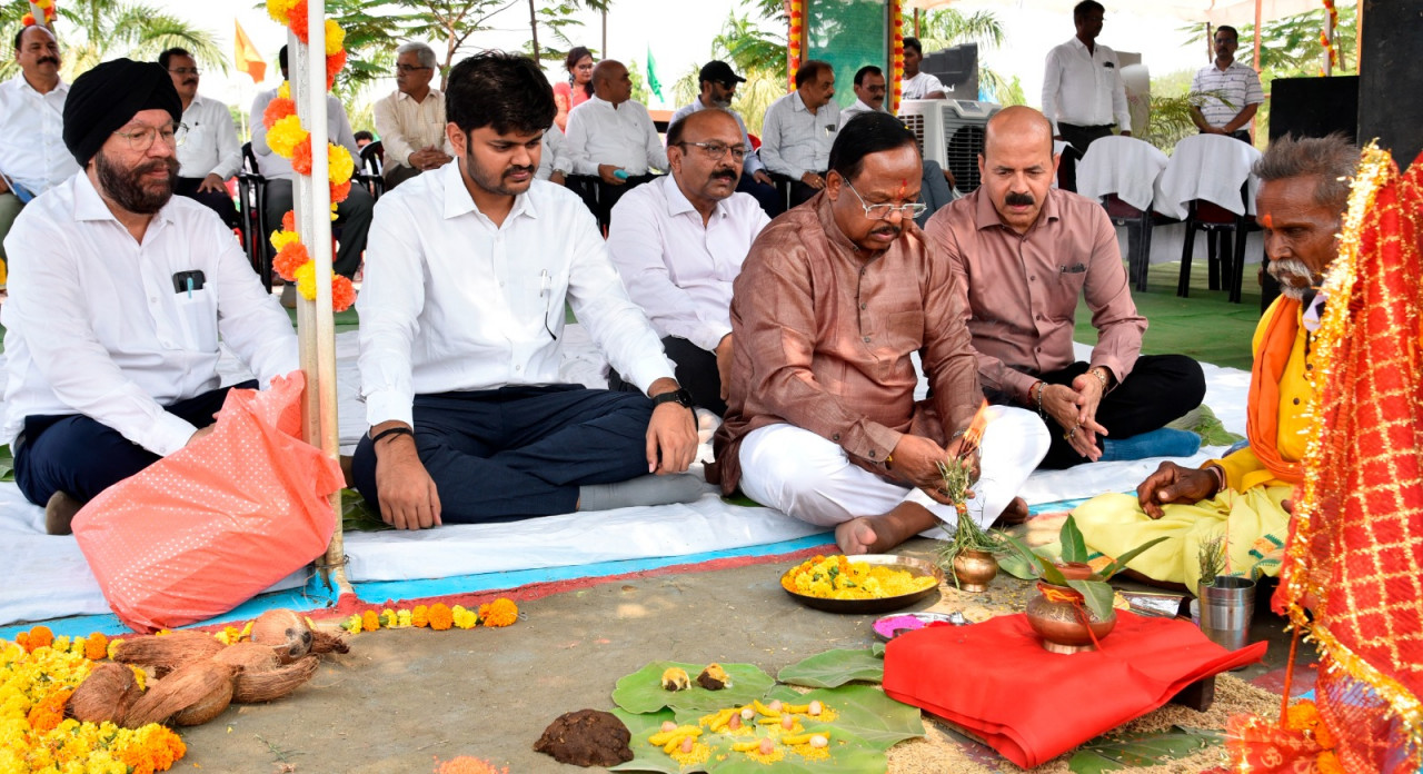 कृषि विश्वविद्यालय में मनाया गया अक्ती तिहार