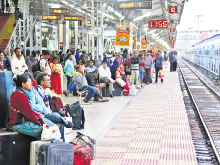 रायपुर में रेल यात्रियों की बढ़ी टेंशन, बंगाल रूट की सभी ट्रेनें फुल