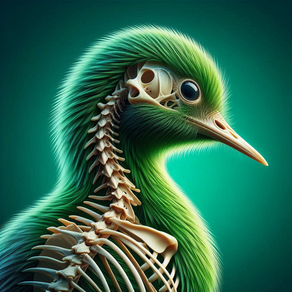 "KIWI's UNIQUE BODY STRUCTURE"