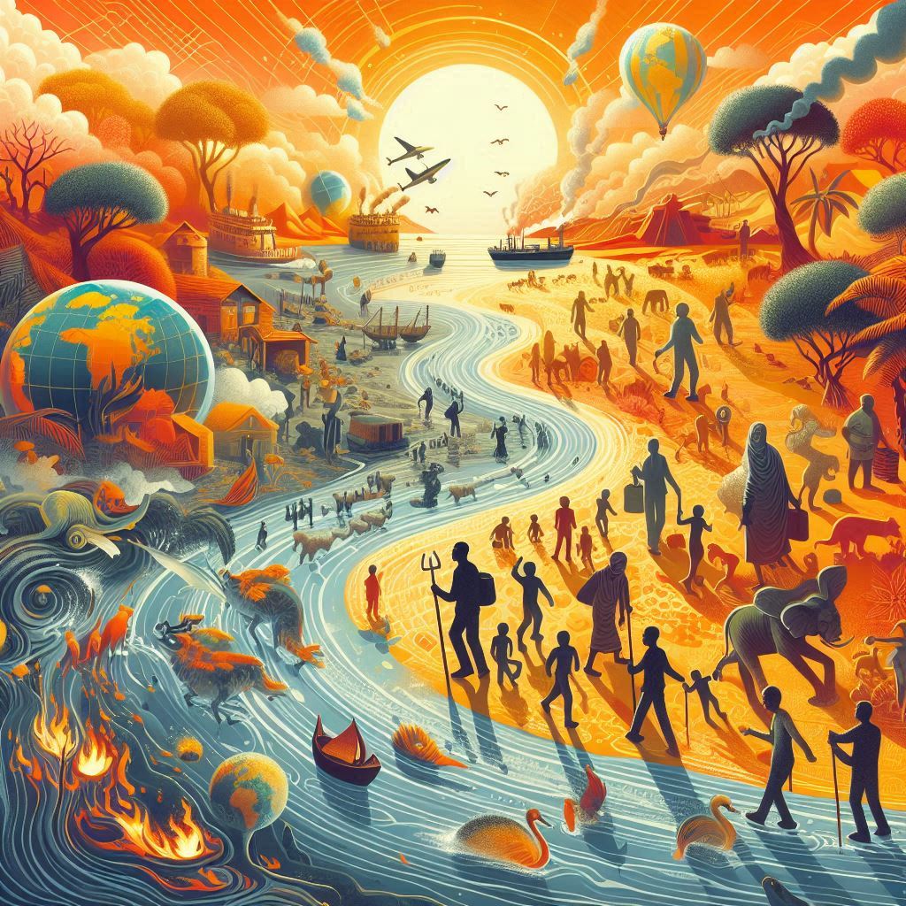 "THE EFFECTS OF CLIMATE CHANGE ON GLOBAL MIGRATION"
