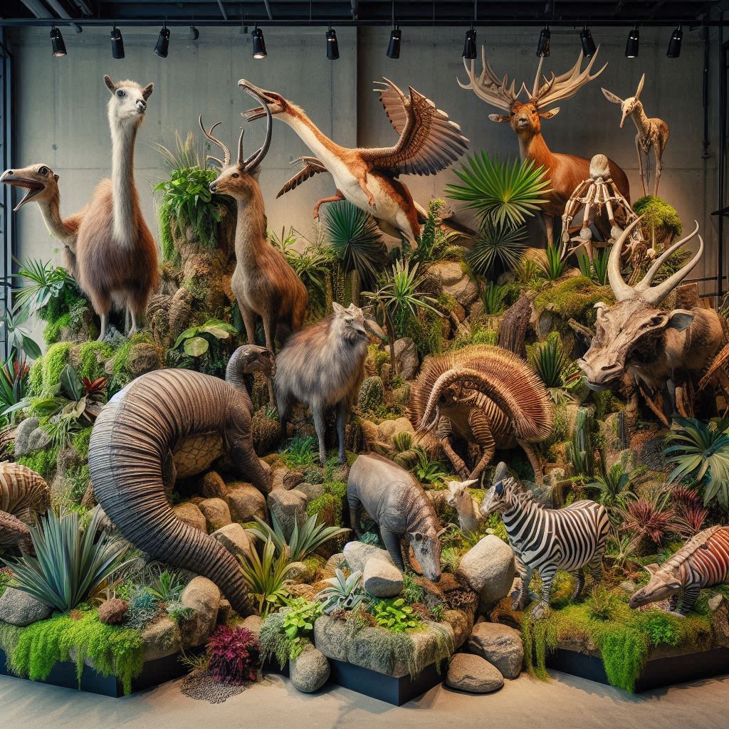 "THE ART OF TAXIDERMY : PRESERVING THE USUNSUAL"