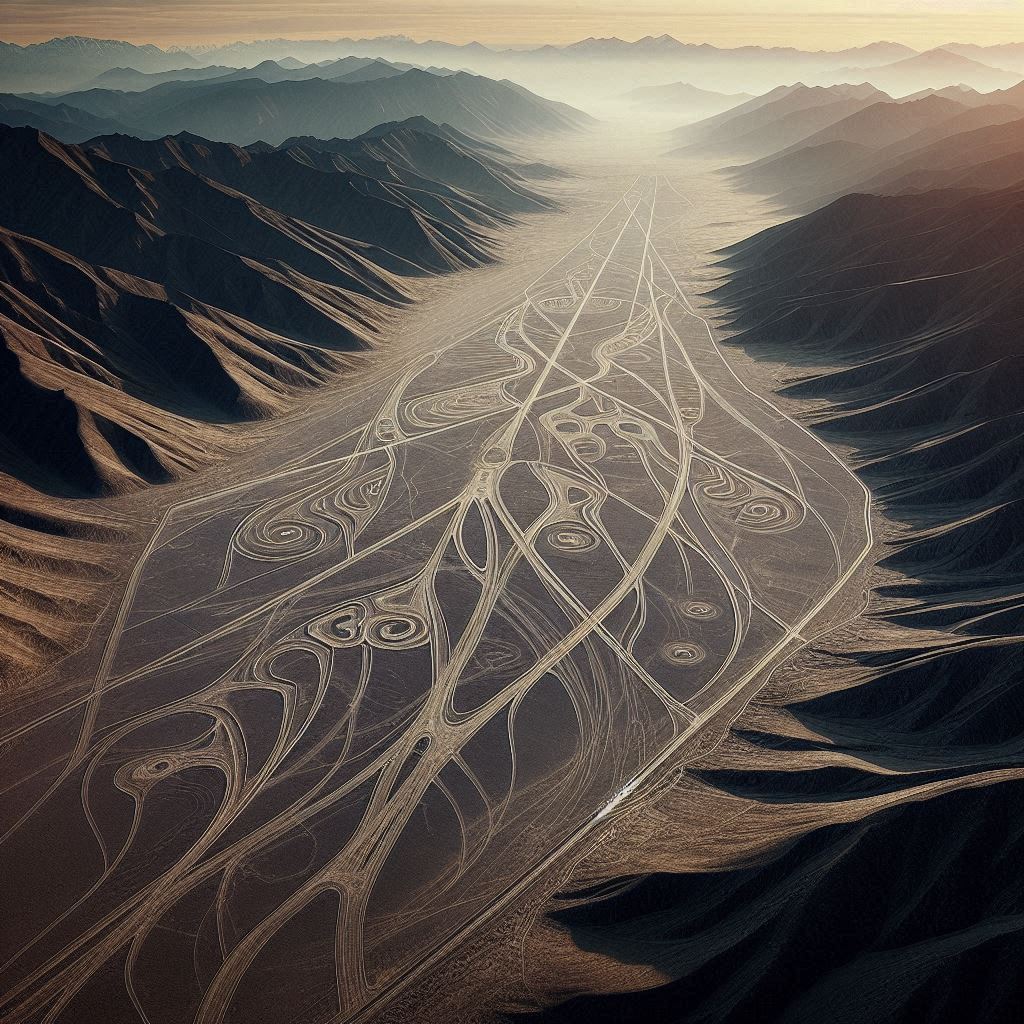 "THE MYSTERY OF THE NAZCA LINES : ANCIENT GEOFLYPHS"