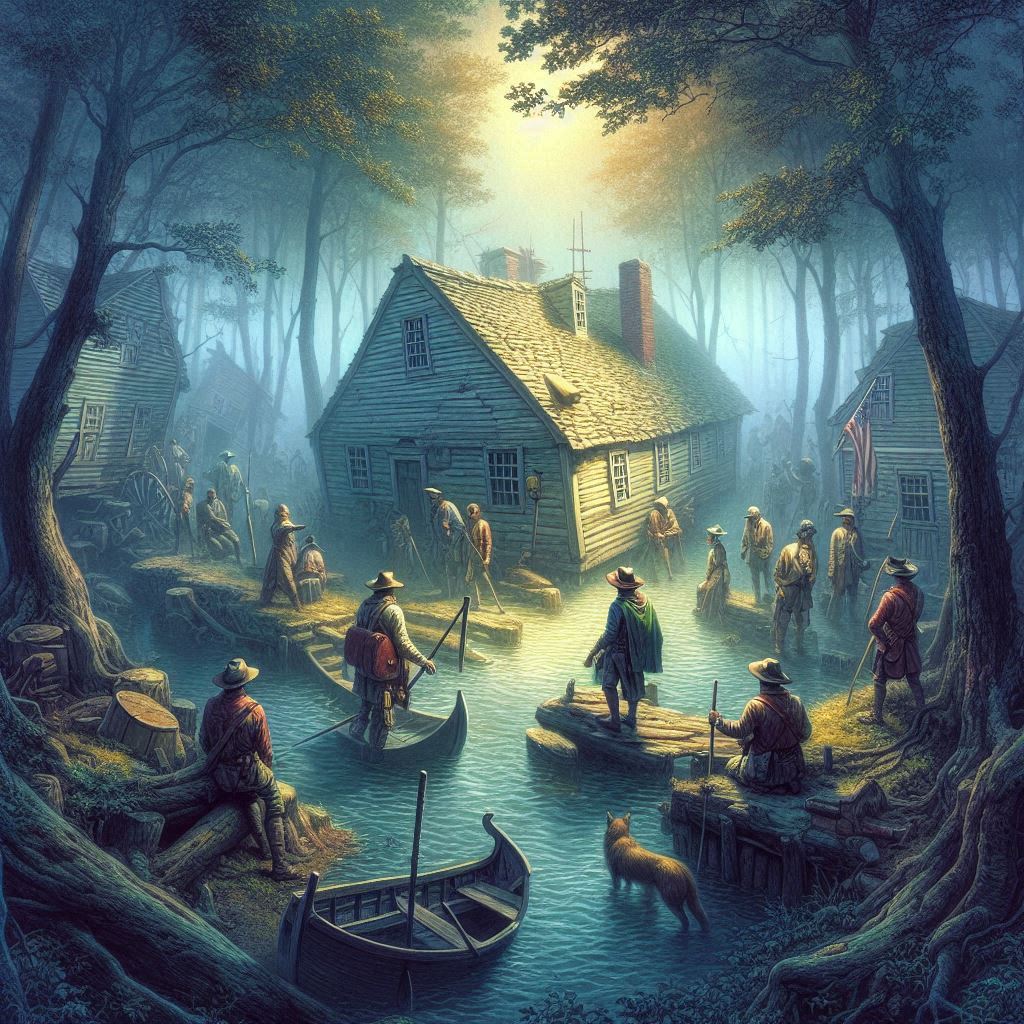 "THE ENIGMA OF THE LOST COLONY OF ROANOKE : A DISAPPEARANCE THAT DEFIES EXPLAINATION "