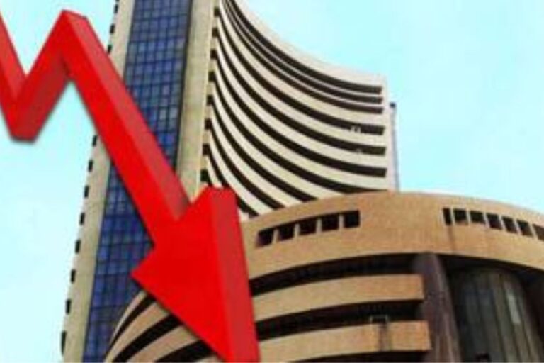 शेयर बाजार आज फिर लाल निशान के साथ खुला