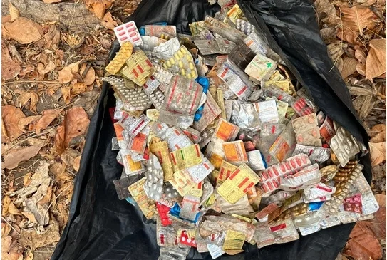 CG-नक्सलियों का दवाइयों का जखीरा पकड़ाया, CRPF की बड़ी सफलता