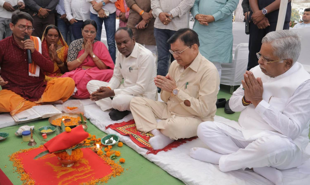 गोपालपुर में नए औद्योगिक क्षेत्र का हुआ भूमिपूजन