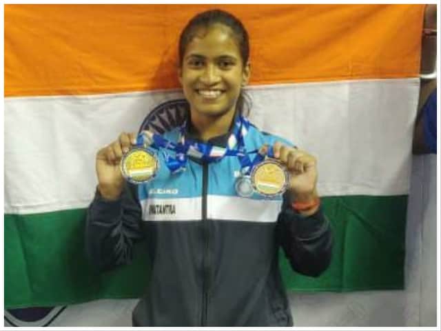 अंतरराष्ट्रीय वेटलिफ्टिंग टूर्नामेंट में ज्ञानेश्वरी यादव ने जीता गोल्ड मेडल