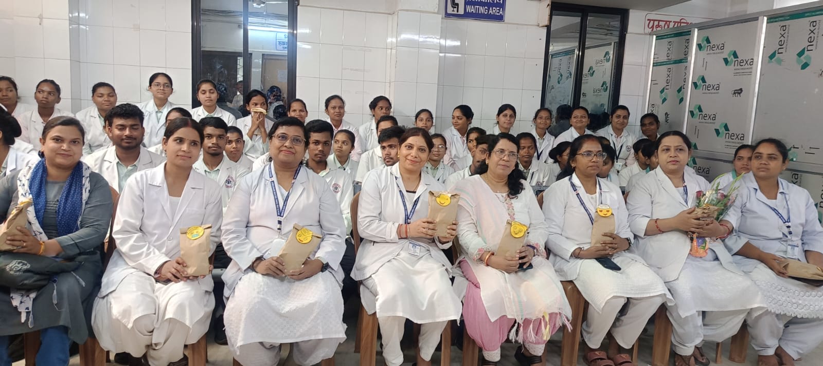 सिविल अस्पताल में इंटरनेशनल नर्सेस डे का आयोजन