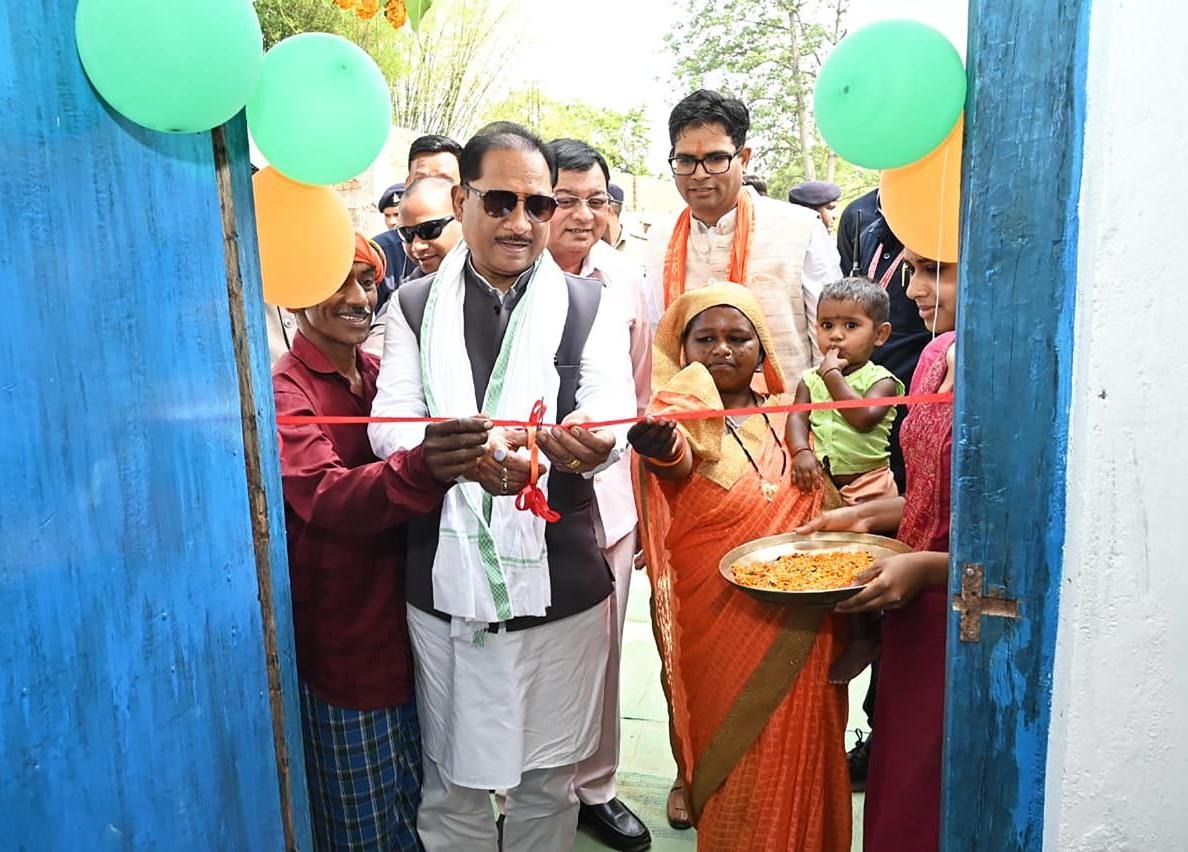 पक्के घर का सपना पूरा हुआ साकार ने 