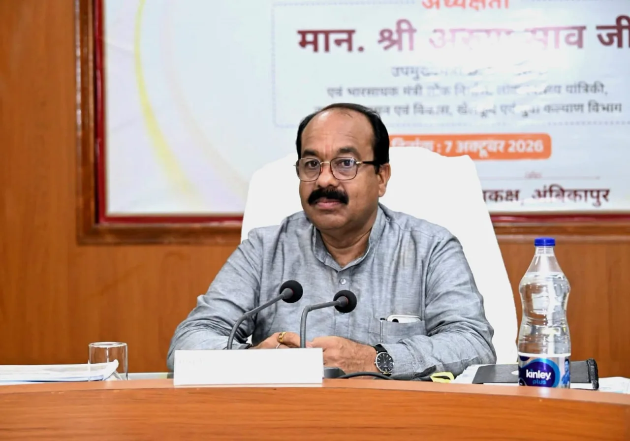 उप मुख्यमंत्री अरुण साव ने की विकास कार्यों की प्रगति और योजनाओं के क्रियान्वयन की समीक्षा