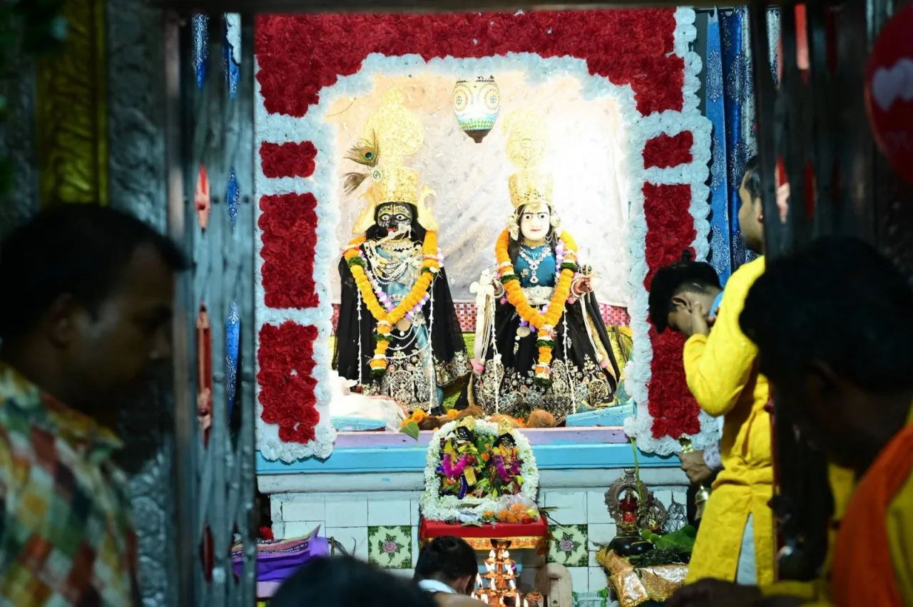 जन्माष्टमी के कार्यक्रम के शामिल हुए उप मुख्यमंत्री विजय शर्मा 