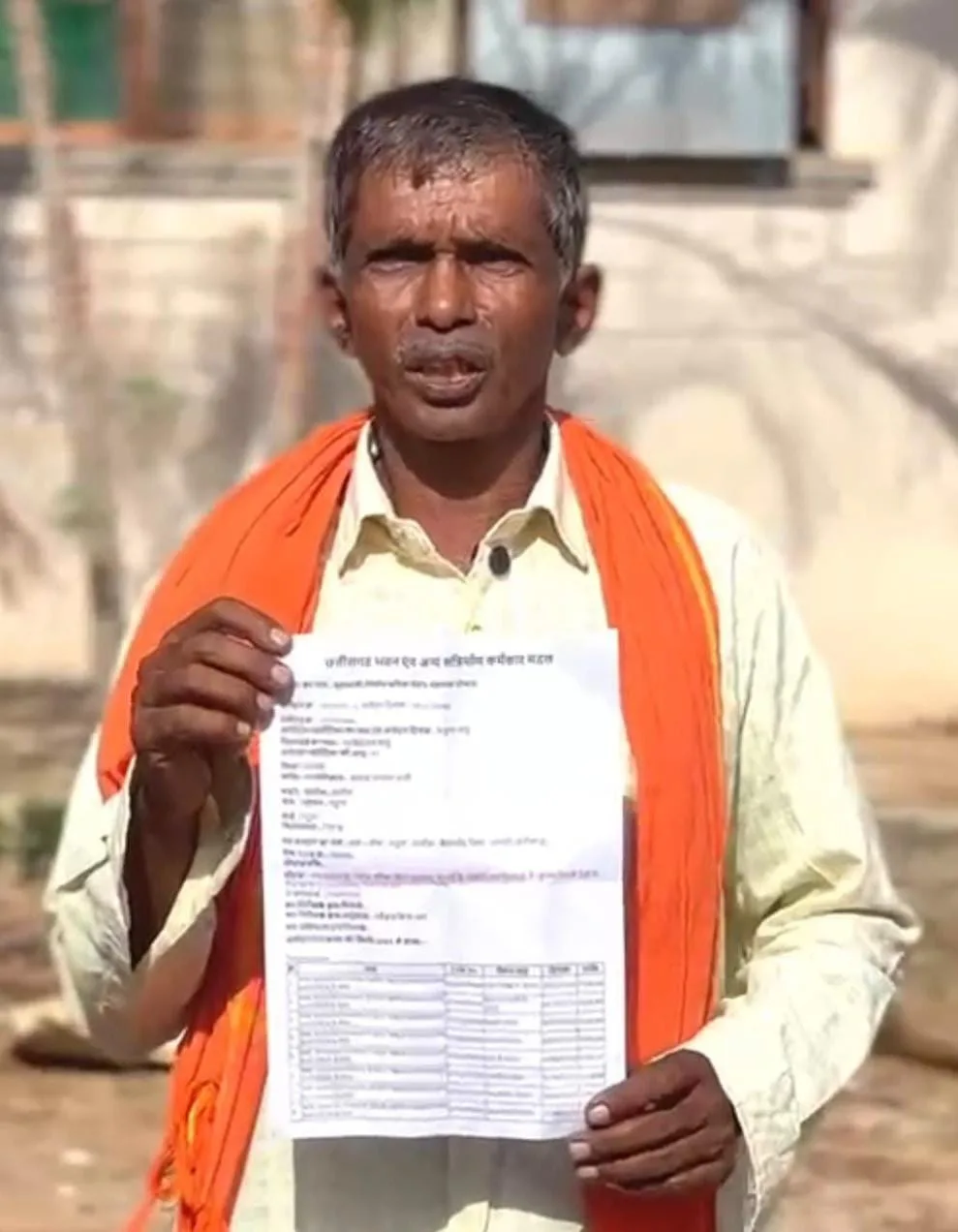 मुख्यमंत्री विष्णु देव साय के श्रमिक पेंशन योजना के निर्माण से शत्रुघन साहू के जीवन को एक मजबूत सहारा मिला।