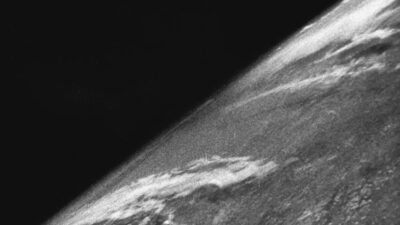 "FIRST PHOTO OF MOTHER EARTH"
