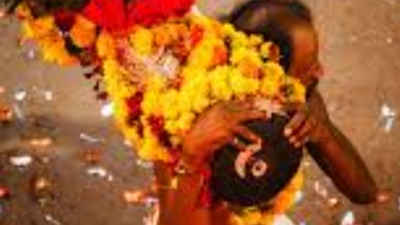 सेमरगाँव, आमाबेडा पेन माझी मूर्ति का अनावरण