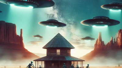 "THE ALLURE OF THE SKINWALKER RANCH : A HOBTED OF PARANORMAL ACTIVITY &amp; UFO SIGHTINGS"