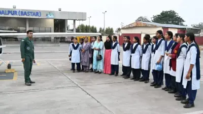 बच्चों ने छुआ आसमान का सपना