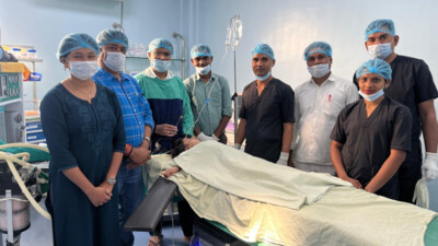 मुंगेली जिला चिकित्सालय में 03 वर्षीय मासूम के गले से सिक्का ऑपरेशन कर निकाला गया 