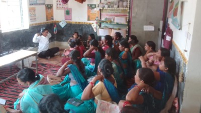 योगाभ्यास से स्वास्थ्य जागरूकता का आंगनबाड़ी केंद्रों में प्रयास