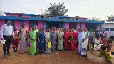 ग्राम सरई पतेरा एवं लालपुर में महिलाओं के सशक्तिकरण हेतु विशेष अभियान 