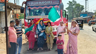 जशपुर जिले के 204 यात्री श्री रामलला दर्शन के लिए हुए रवाना