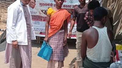 बस्तर में दूरस्थ अंचलों तक स्वास्थ्य अभियान ने पकड़ी रफ्तार