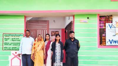 एक परिवार का   बरसों का सपना पूरा हुआ 