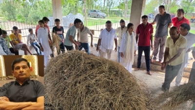 नेक पहल : पत्नी की इच्छा पर पति का नेत्रदान, बेटियों ने निभाया पुत्र धर्म