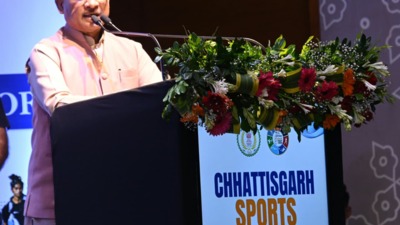 सीएम विष्णु देव साय छत्तीसगढ़ के पहले स्पोर्ट्स कॉन्क्लेव के समापन सत्र में हुए शामिल 
