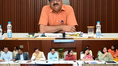 मुख्य सचिव विकासशील ने रिक्त पदों और भर्तियों की स्थिति की उच्च स्तरीय  बैठक  ली 