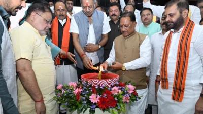 प्रधानमंत्री श्री नरेंद्र मोदी के जनसेवा के 25 वर्ष देश के विकास और परिवर्तन की प्रेरक यात्रा : मुख्यमंत्री विष्णुदेव साय