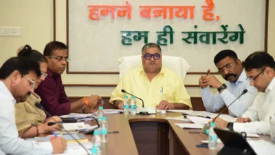 पर्यटन, संस्कृति, धार्मिक न्यास एवं धर्मस्व मंत्री राजेश अग्रवाल ने की विभागीय योजनाओं की उच्चस्तरीय समीक्षा