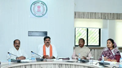 उप मुख्यमंत्री विजय शर्मा की अध्यक्षता में राजनीतिक प्रकरण वापसी समिति की बैठक हुई 