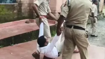 बलरामपुर में कलेक्टर से अभद्रता, AAP नेता लव दुबे हिरासत में