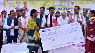 वन महोत्सव में मंत्री केदार कश्यप ने  लिया पर्यावरण संकल्प
