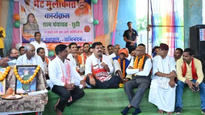 ग्राम छुई में ग्रामीणों के बीच पहुंचे उप मुख्यमंत्री विजय शर्मा, सुनी समस्याएं और विकास की मांगों पर की घोषणाएं