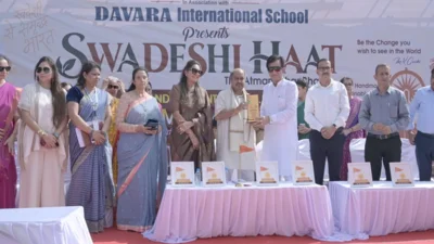 गांधी जयंती पर रायपुर में स्वदेशी हाट और आनंद मेले की धूम, लोकल प्रोडक्ट्स की लगी प्रदर्शनी