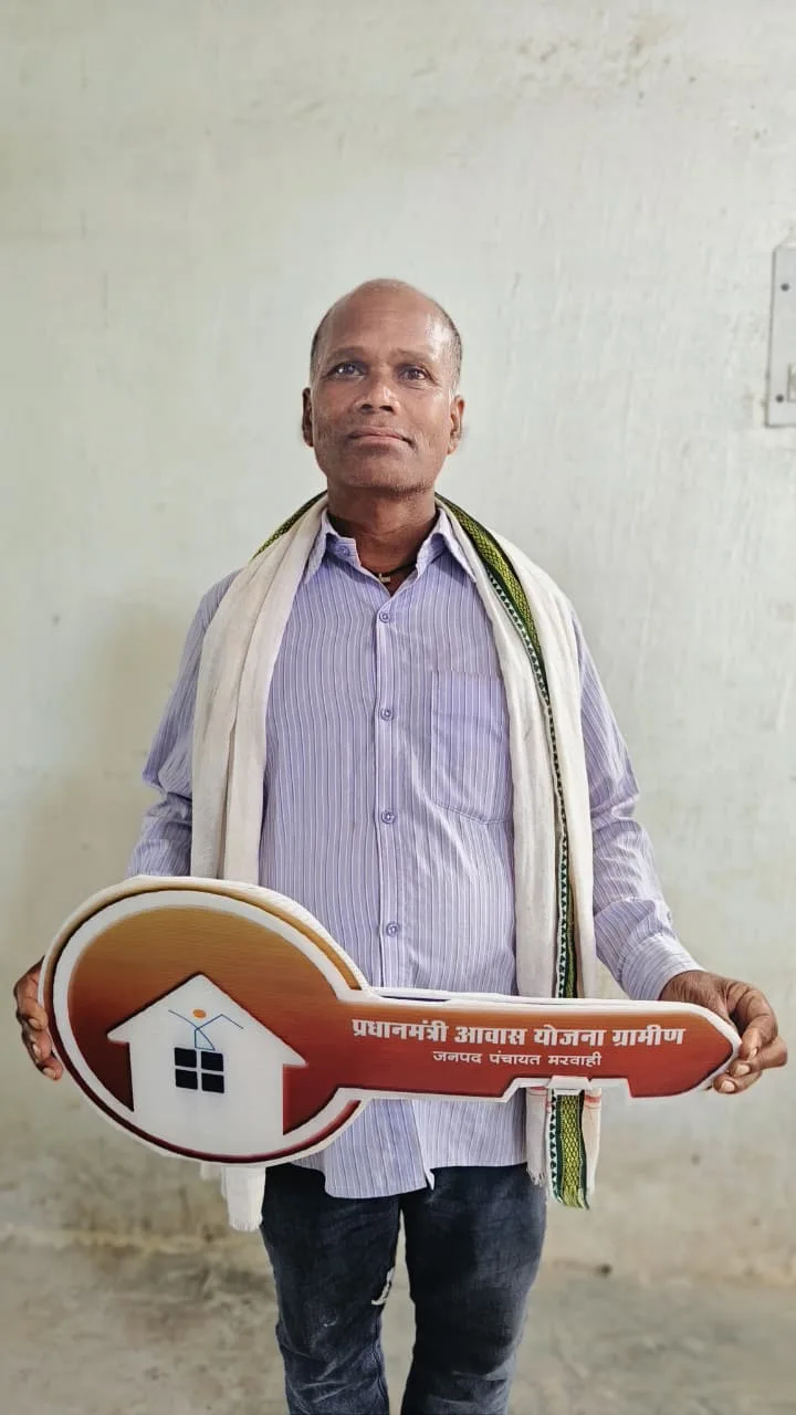प्रधानमंत्री जनमन आवास योजना से जोहन सिंह को मिला पक्का आशियाना, सुरक्षित और सम्मानजनक जीवन की हुई नई शुरुआत।